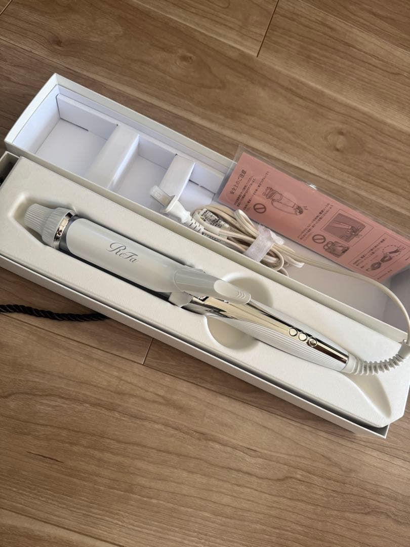 ReFa ホワイト カールヘアアイロン ReFa カールヘアアイロン ホワイト