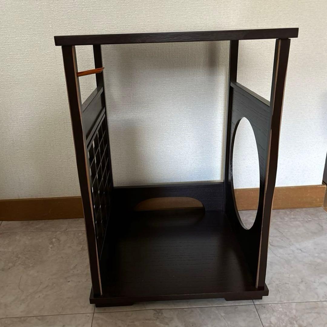 15日まで　茶道具 お棚 吉野棚 吉野棚 在銘 圓能斎 茶道具 棚 茶棚 茶道 お点前 木製 漆器 抹茶