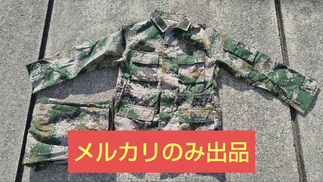 中国人民解放軍07式林地迷彩服 160-88