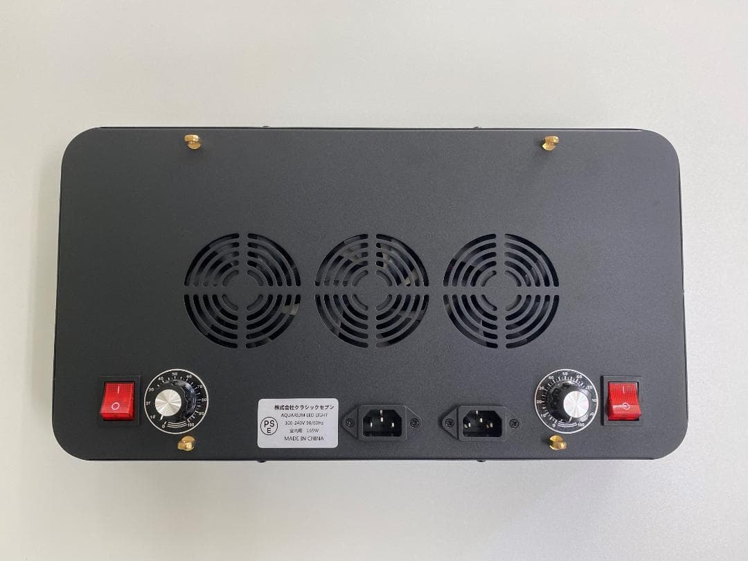 2台 配送 珊瑚水槽LEDライト ブラックボックス PSE技術基準適合