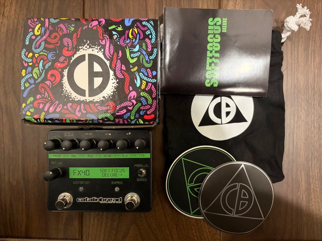 CATALINBREAD Soft Focus Deluxe リバーブ　ディレイ