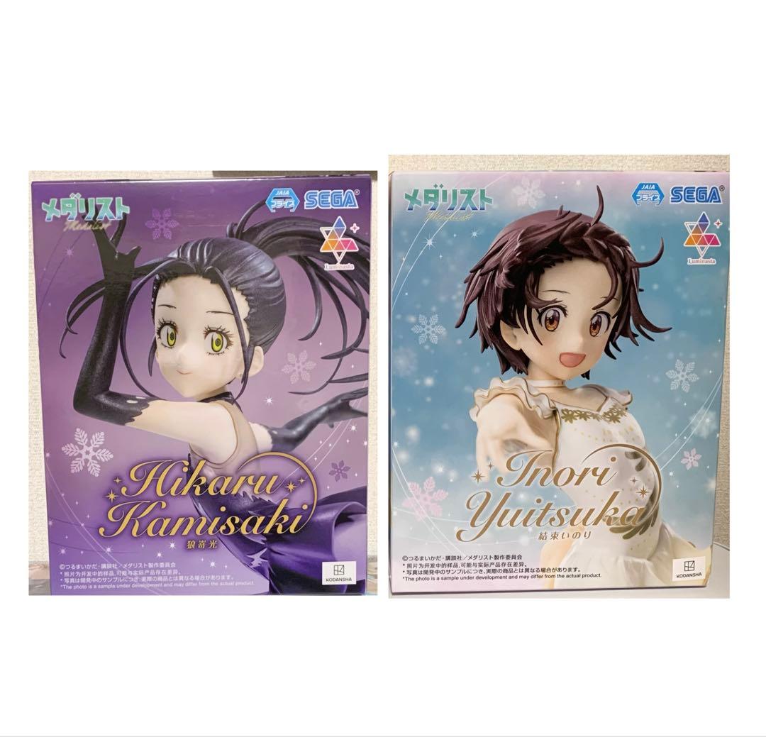 メダリスト Luminasta フィギュア 結束いのり、狼嵜光 計2体セット