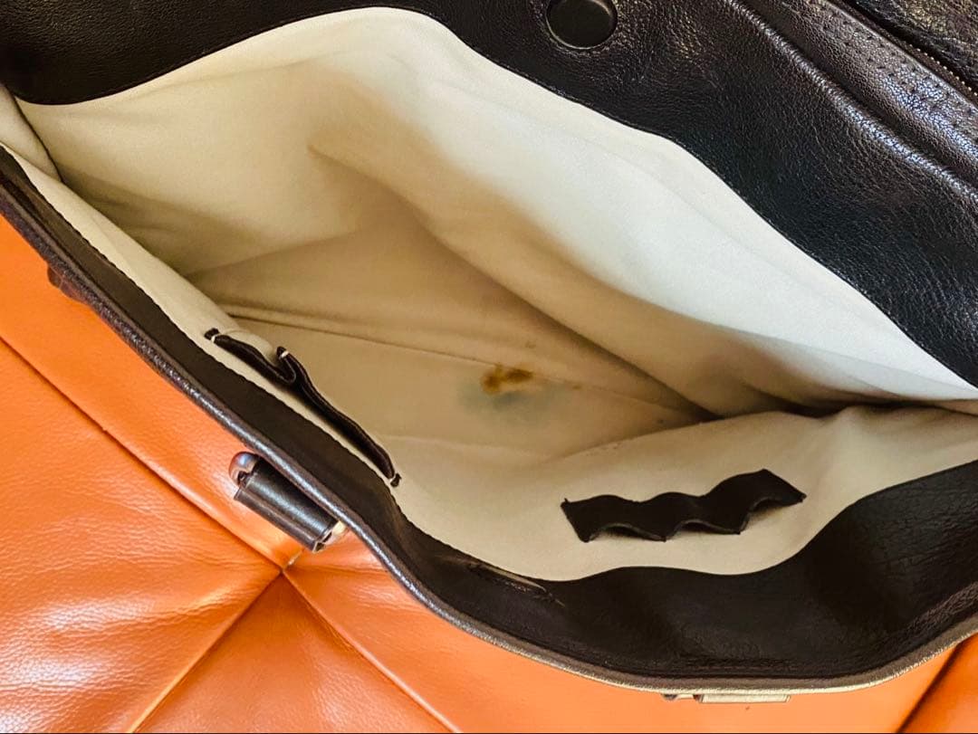 土屋鞄　レザービジネスバッグ