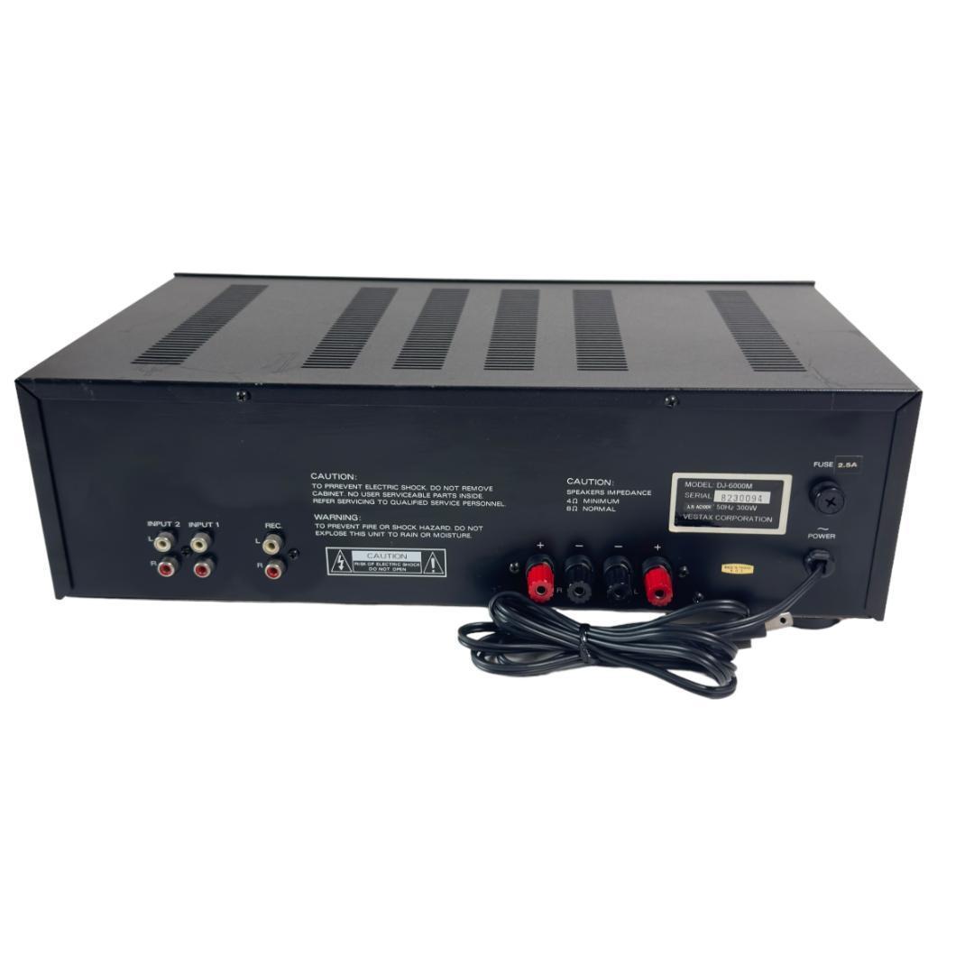 希少 VESTAX DJ-6000M パワーアンプ - メルカリ