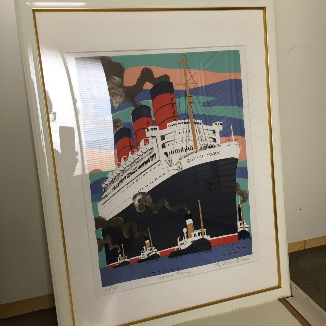 柳原良平　リトグラフ　Queen Mary 82/100 カテゴリ検索
