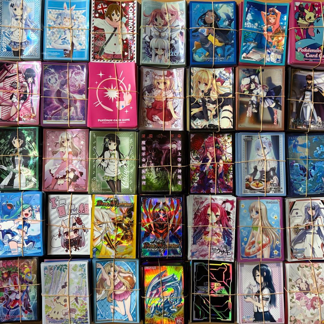 トレカスリーブ キャラスリーブのみ まとめ売り 100サイズ 約16kg