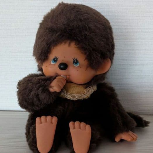 レア レトロ モンチッチ ぬいぐるみ 1974年タグ 当時物 セキグチ 日本