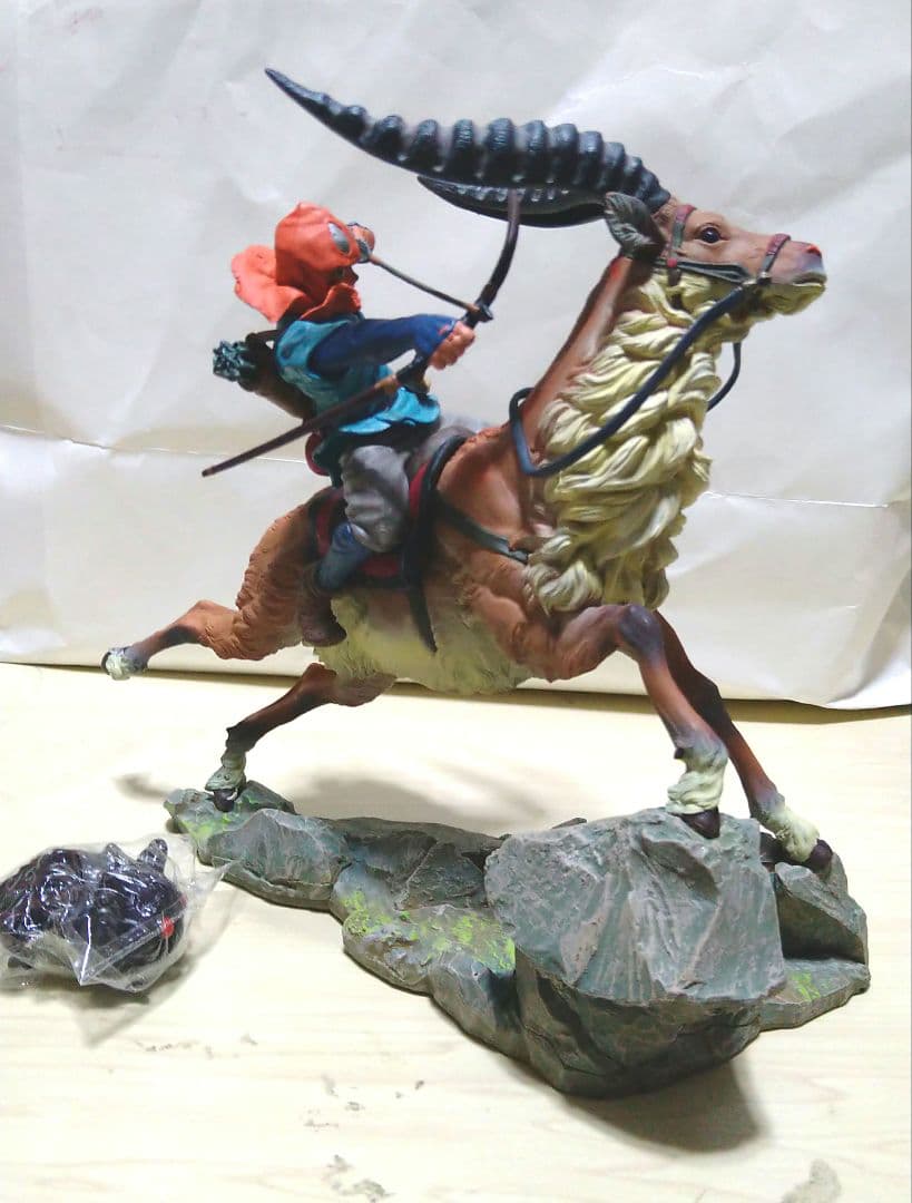 アシタカ ヤックル フィギュア もののけ姫 ジブリ - メルカリ