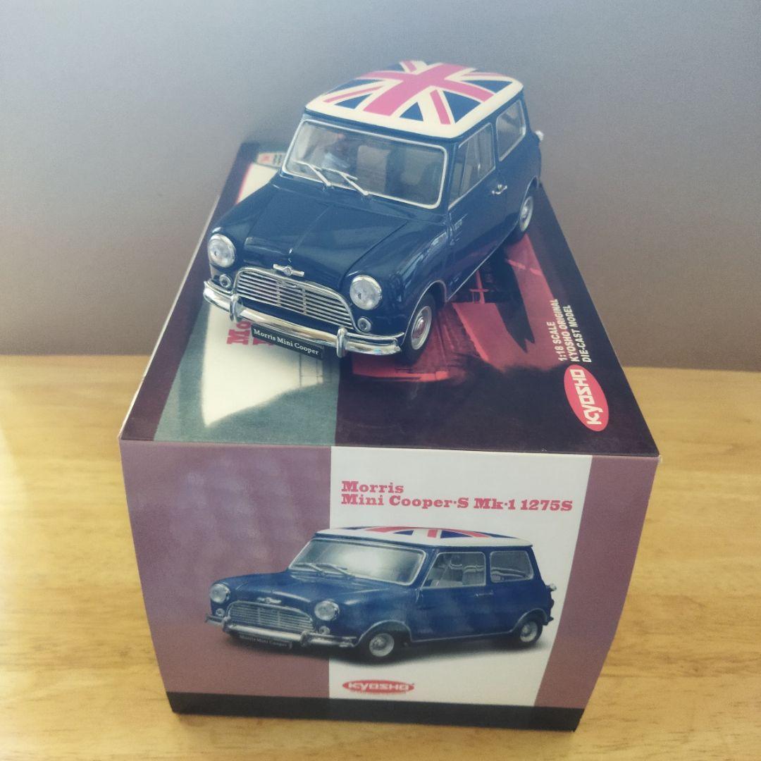 京商 Morris Mini Cooper S Mk-1 ユニオンジャックルーフ
