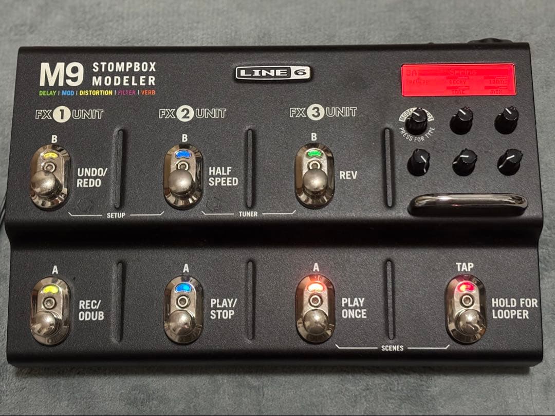 LINE6 M9 Stompbox Modeler エフェクター【ジャンク】