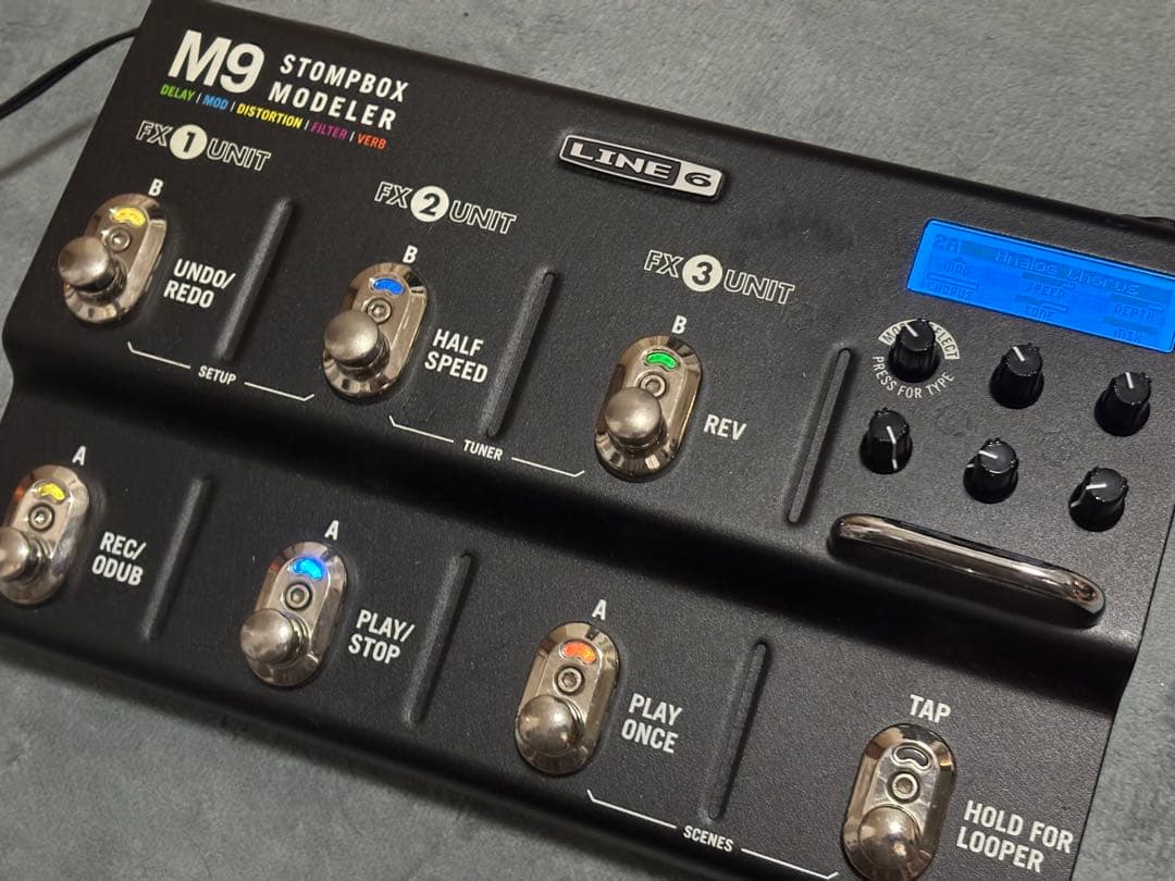 LINE6 M9 Stompbox Modeler エフェクター【ジャンク】