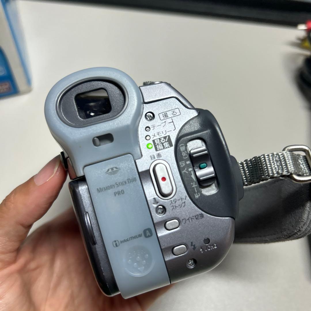 動作良品 Sony ハンディカム DCR-HC90 極 美品ビデオカメラ