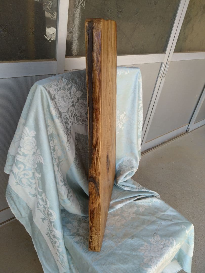 栗のベンチ用板 りゅう様専用❕栗の耳付き天板厚