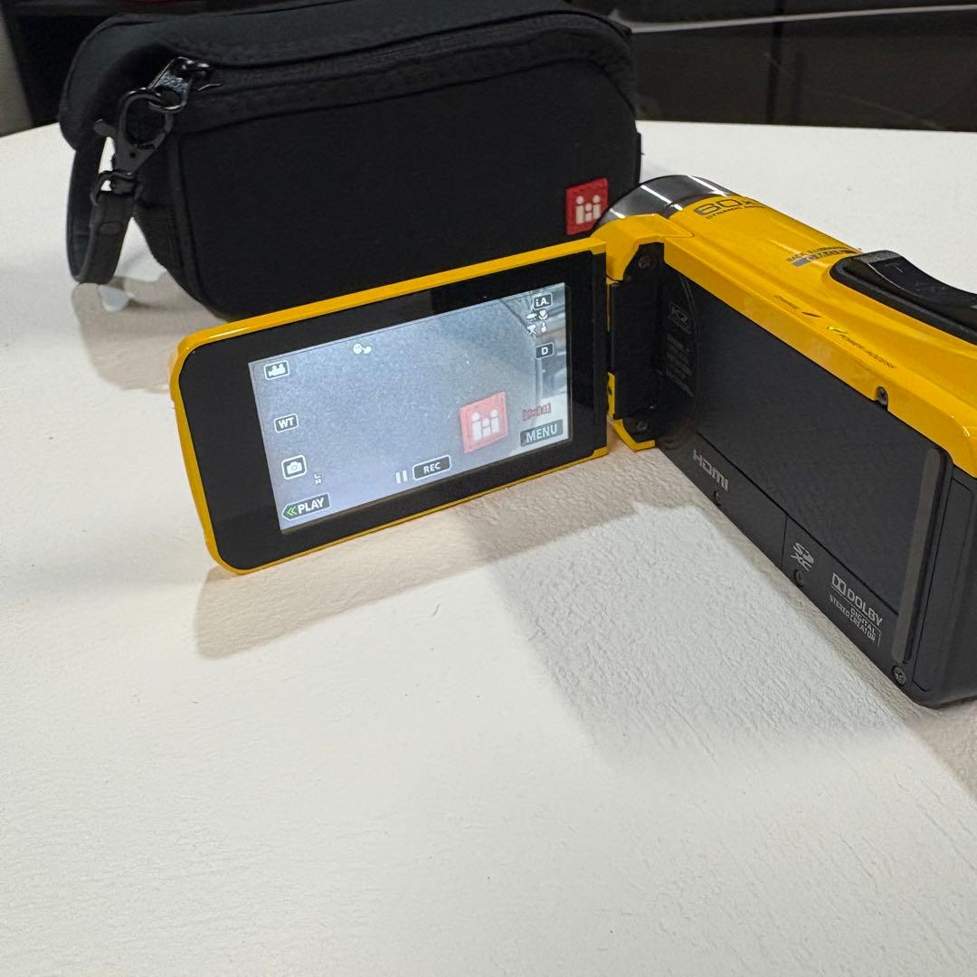 JVC ケンウッド　 ビデオカメラ Everio R GZ-R400-Y