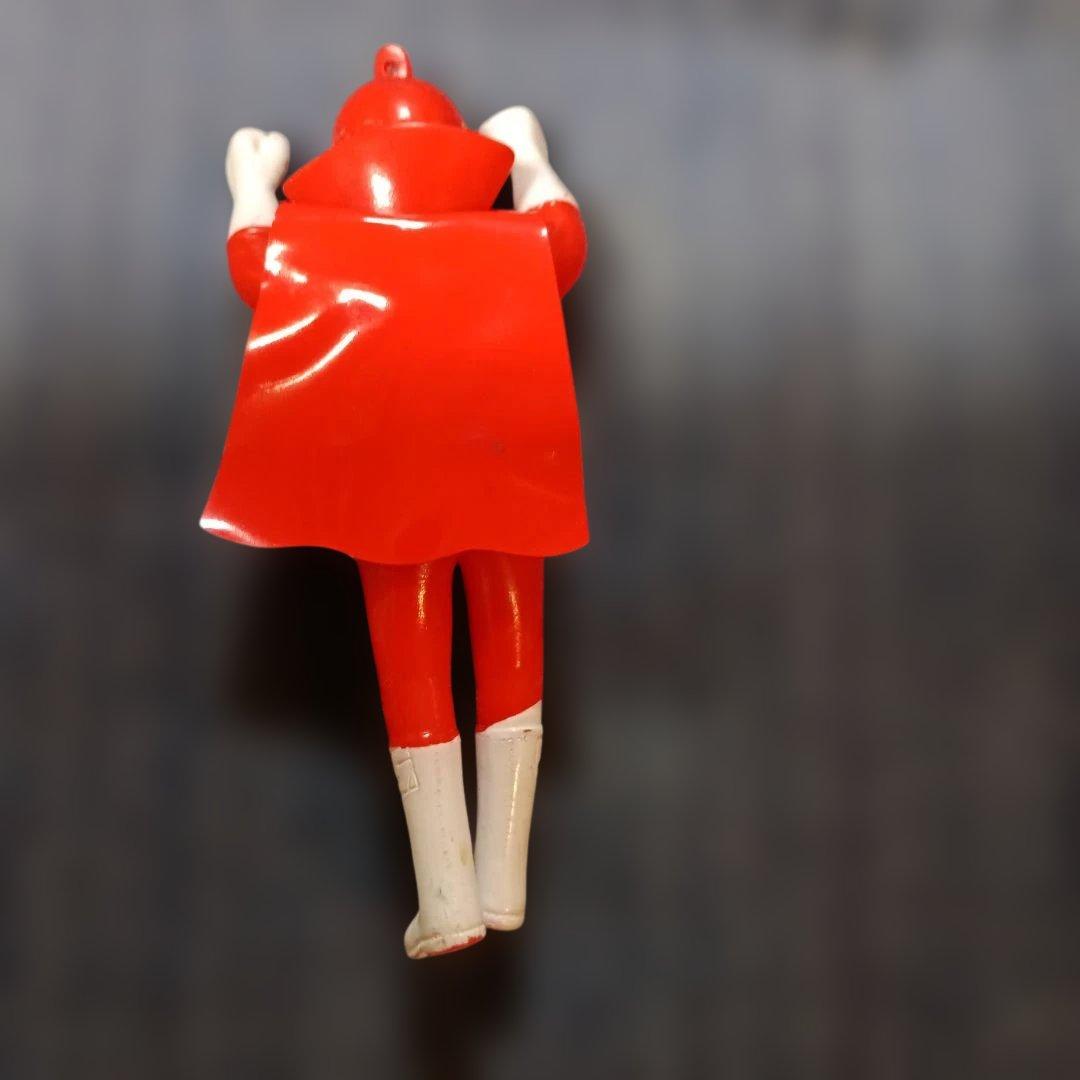 ゴレンジャー アカレンジャー ペンダント ミニ ソフビ - メルカリ