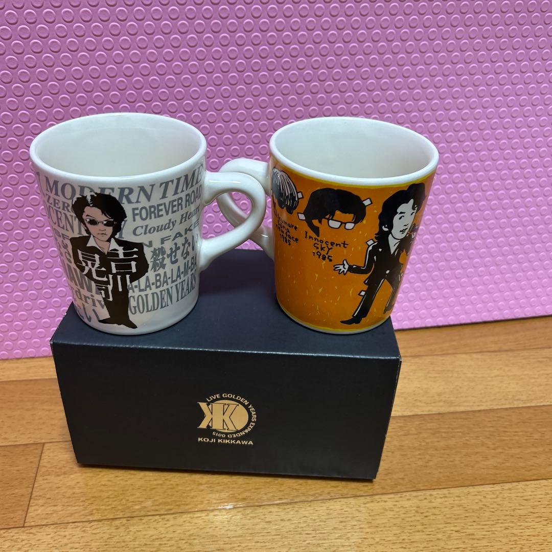 吉川晃司FC限定30周年マグカップセット 吉川晃司FC限定30周年