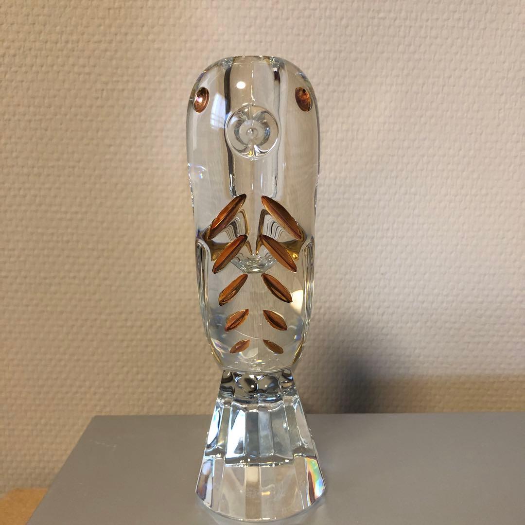 damk様専用 新品 バカラクリスタルガラス製の鳥の花瓶