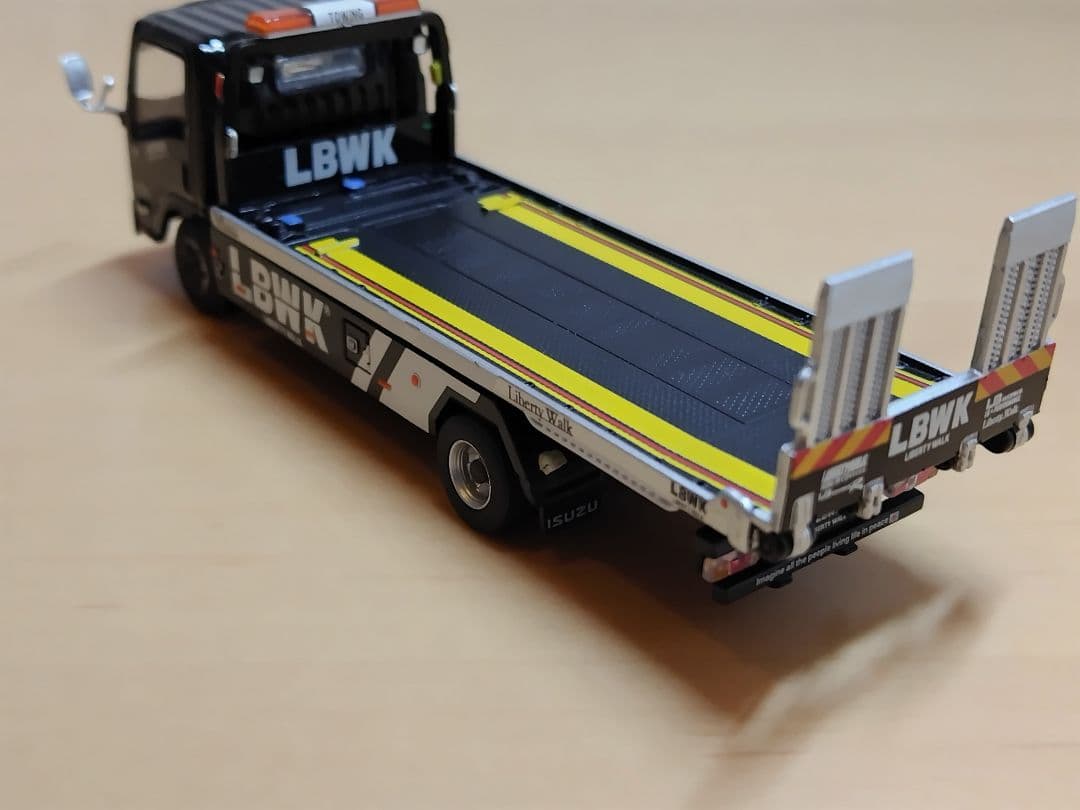 H*n様 MINI GT ISUZU トランスポーター & カートレーラー