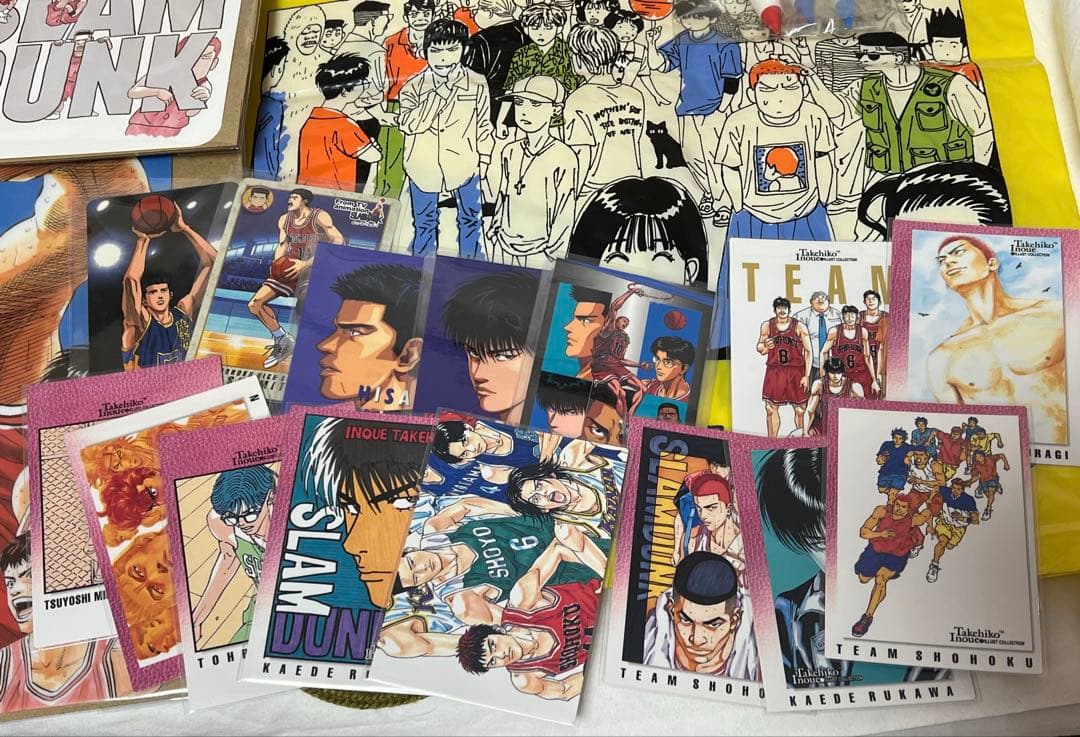 匿名配送/SLAM DUNK スラムダンク グッズセット 当時物