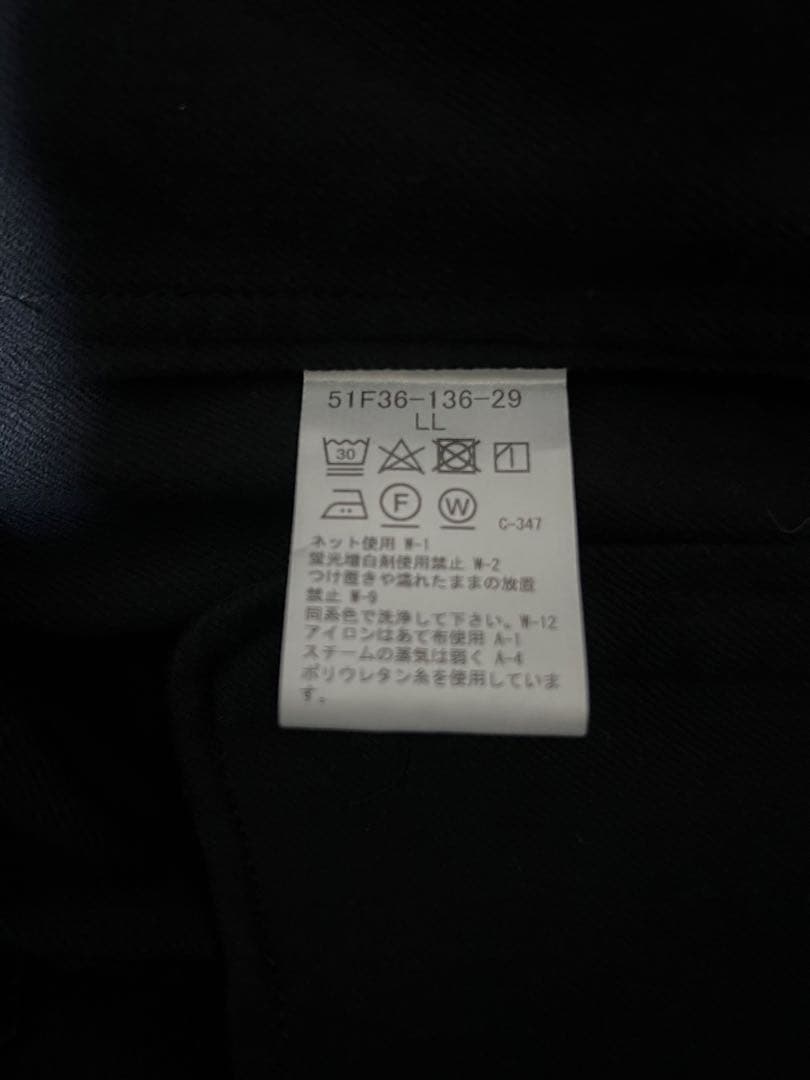 ブラックレーベル クレストブリッジ　チェックＷフェイスデニムジャケット LL