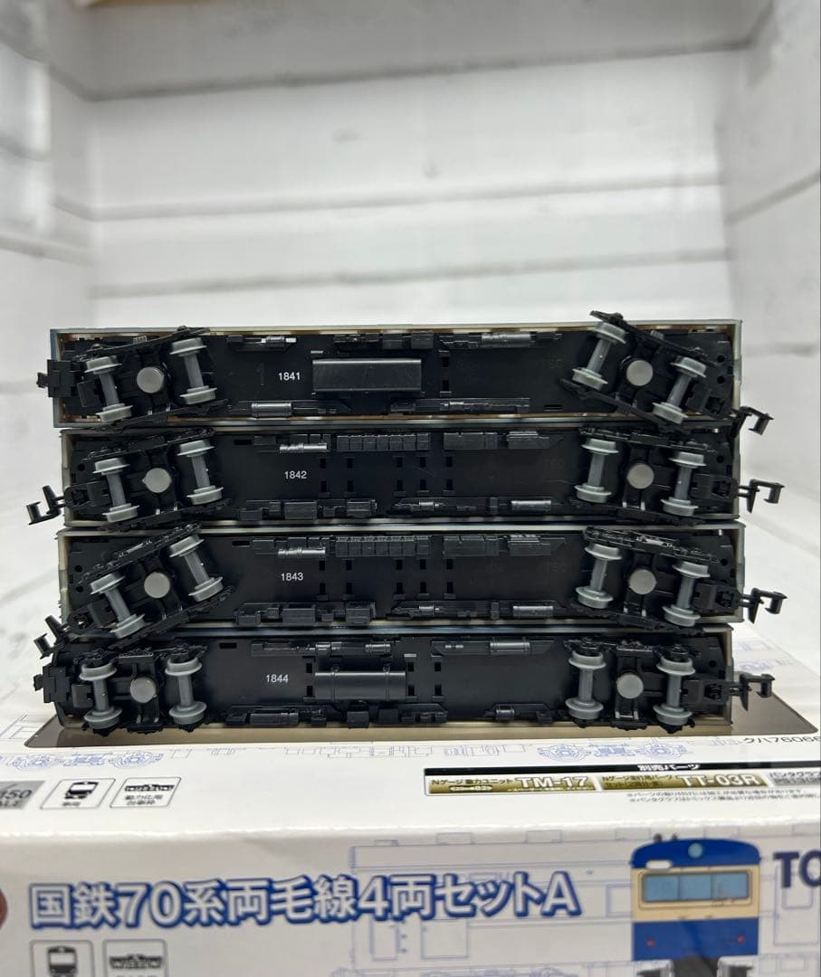 TOMY TEC 国鉄70系両毛線4両セットA Nゲージ