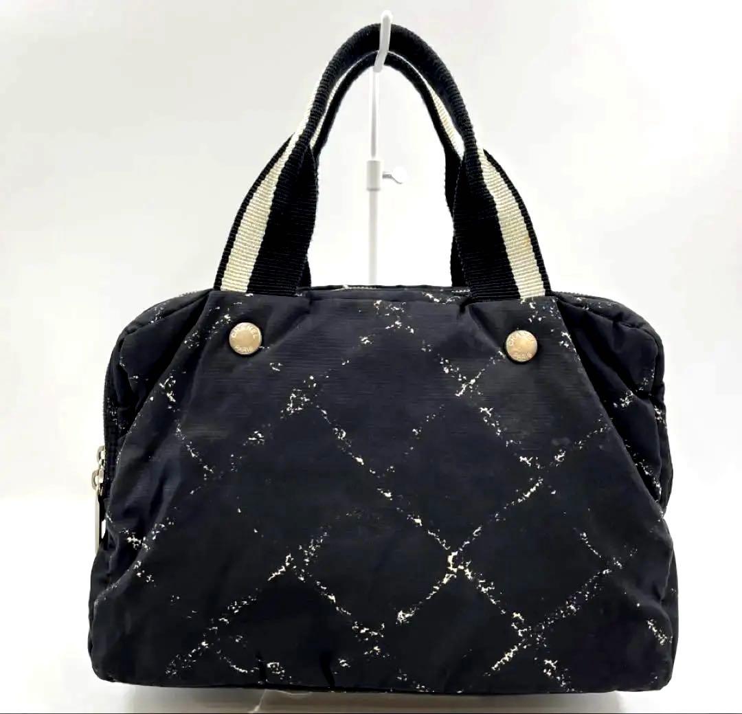 優*心様 ・CHANEL 旧トラベルライン ハンドバッグ 鑑定済み 正規品