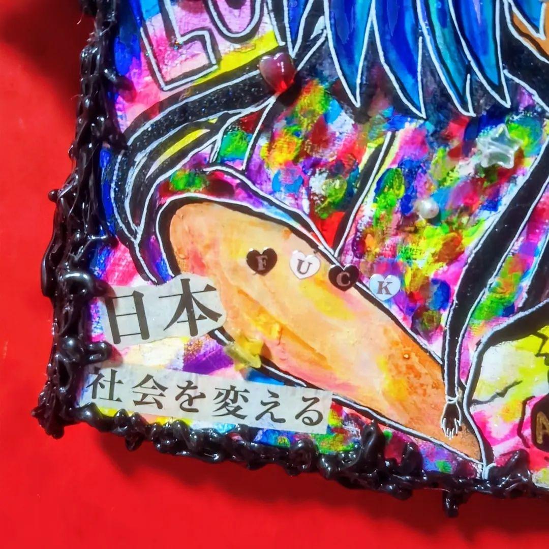 S3号】私だけが持つノイズとエネルギーのアート作品【一点物】