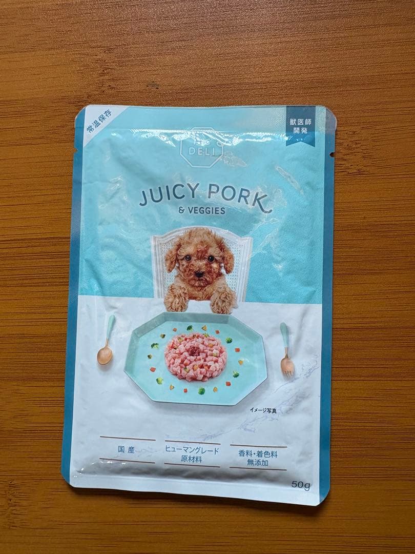 JUICY PORK & VEGGIES 50g×12袋