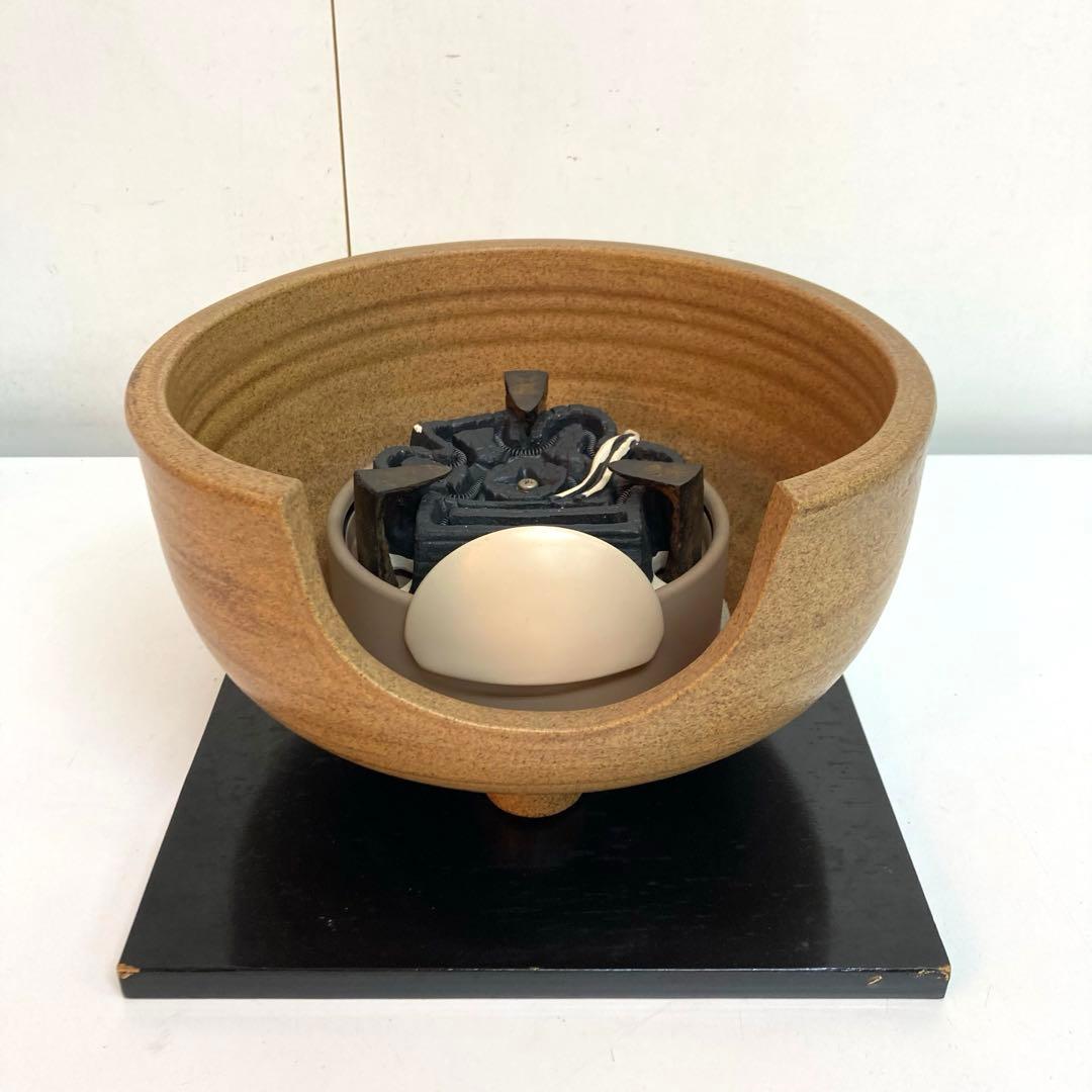 B325-35 野々田式 風炉型電熱器 100V-410W 伊羅保 茶道具 - メルカリ