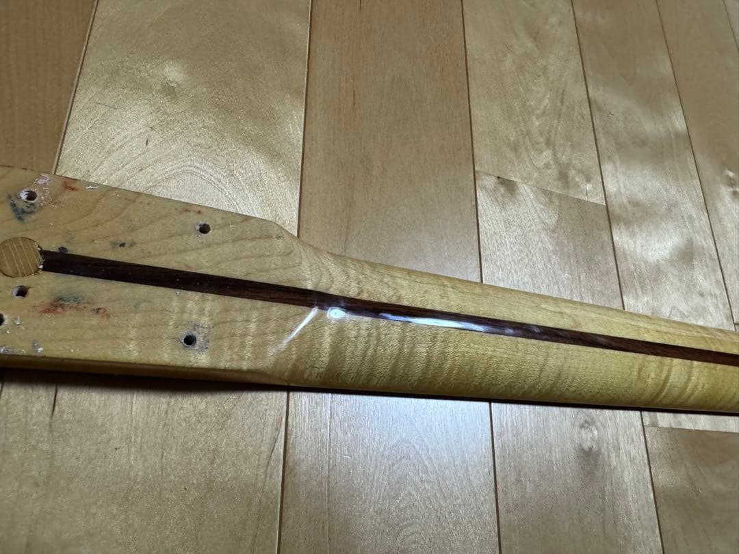 スクワイア　ジャズマスター　バリ虎ネック　スクワイアネックプレート