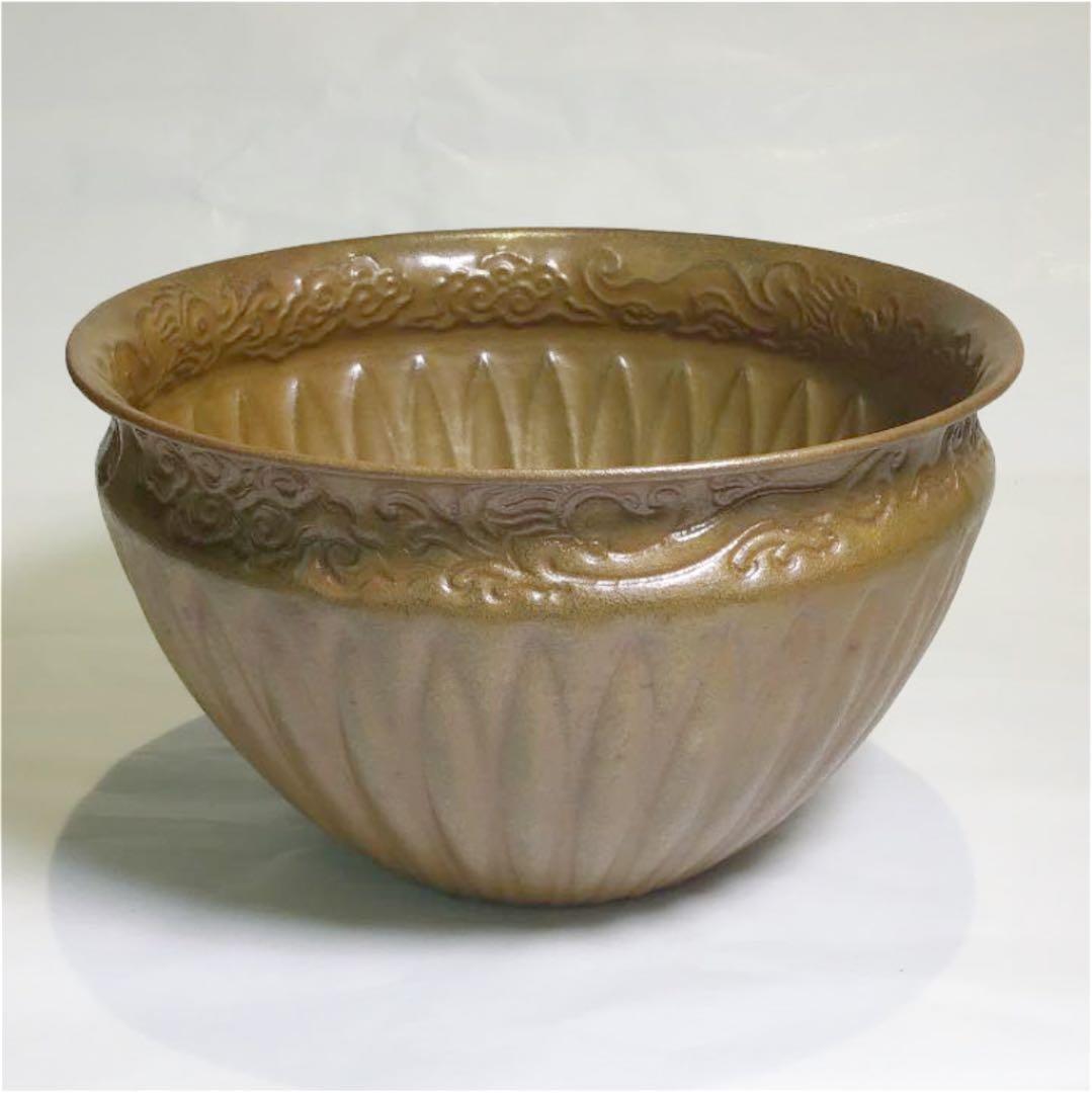 中川浄益 作建水（モウル菊）