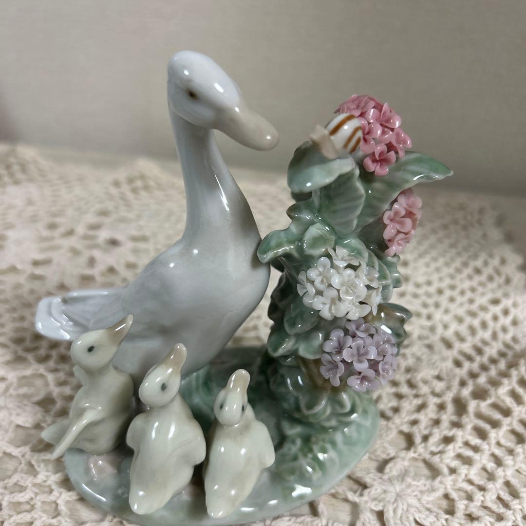 リヤドロ カタツムリとアヒル達 1439 Lladro フィギュリ