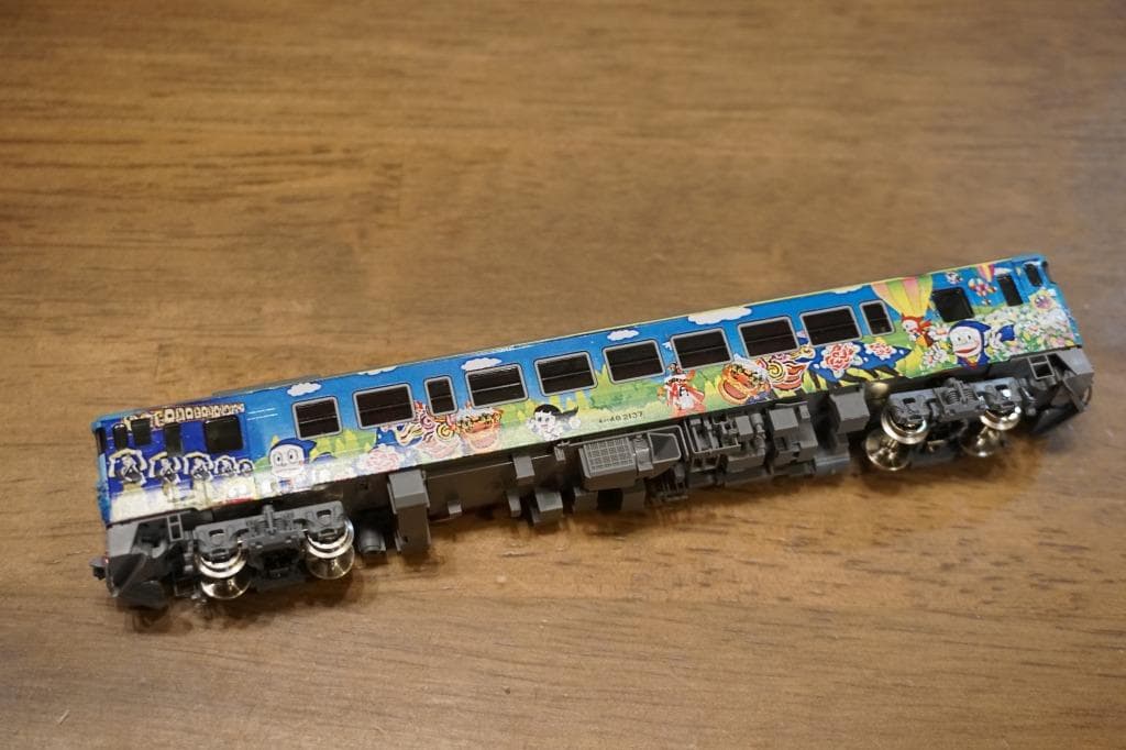 TOMIX キハ40　2137 氷見線・城端線　ハットリくんラッピング塗装　T車