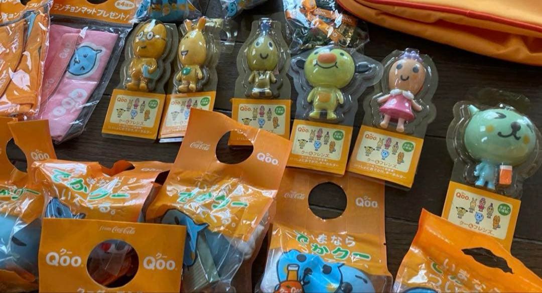 Qoo（クー）41点　うたう貯金箱　でかクー全種　おふろラジオ　バッグ