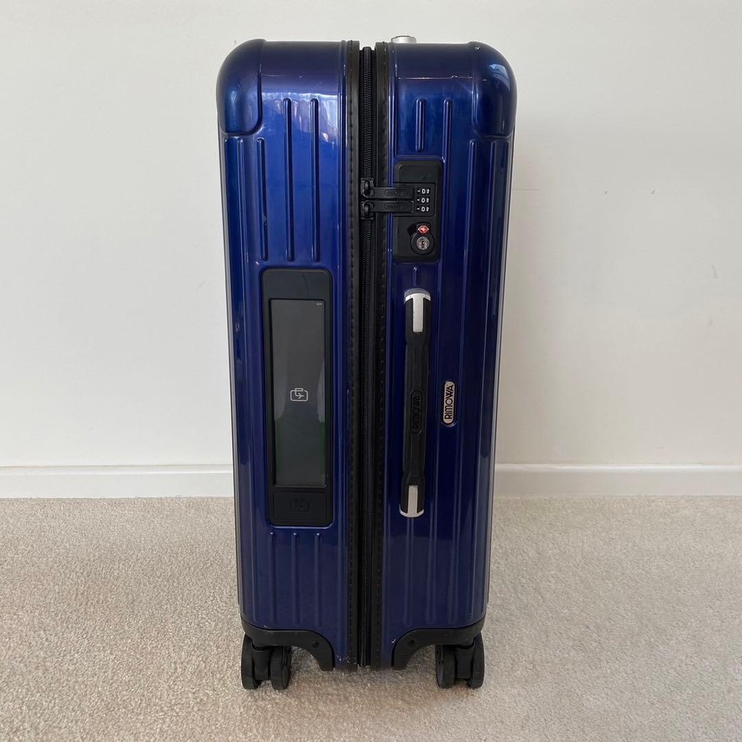 RIMOWA Lufthansa Salsa Check-In M ブルー 4輪 - MYSKIIN.COM