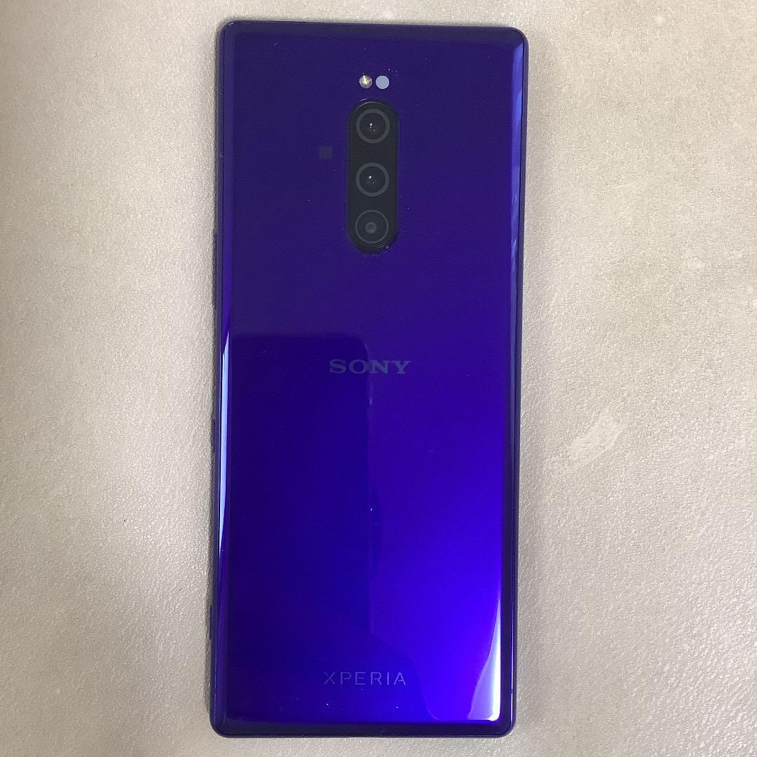 Xperia 1 Purple 64 GB Softbank simフリー 中古】 802SO Xperia 1