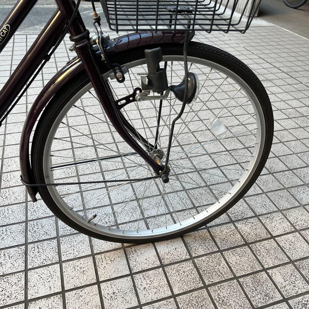★東京台東区 引取り限定★美品★ママチャリ　26㌅　自転車　カゴ付き