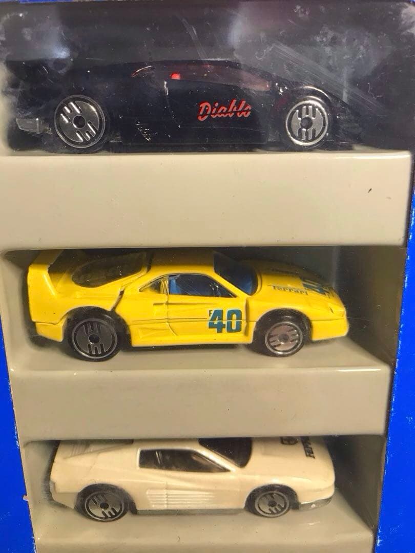 ミニカー HotWheels Ferrari Lamborghini 5pack