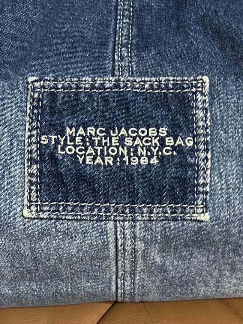 MARC JACOBS ザ　ボウ　デニム　サック　バッグ