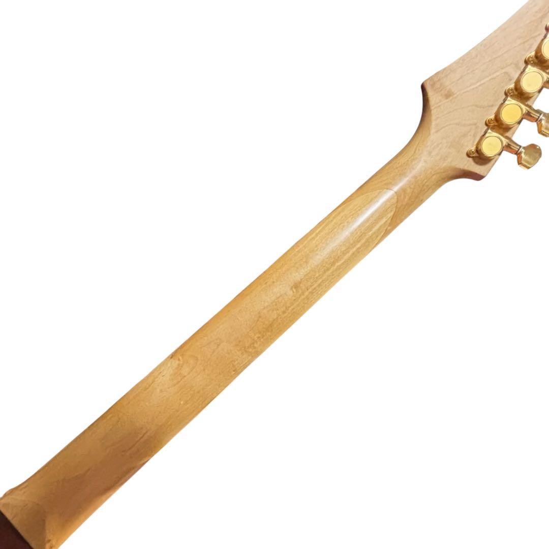 FERNANDES FGZ-400 キルトメイプル レッド エレキギター - メルカリ