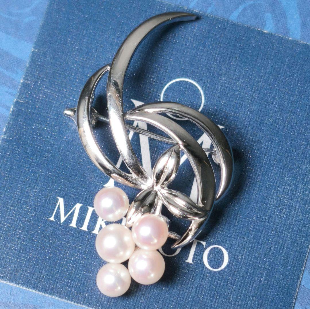 美品 最高級】ミキモト ブローチ パール フォーマル 皇室御用達 正規品