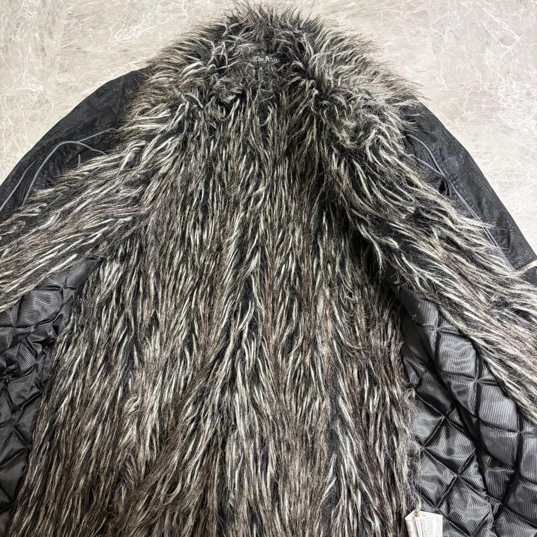 y2k 00s グランジ ファージャケット　ファーコート　お兄