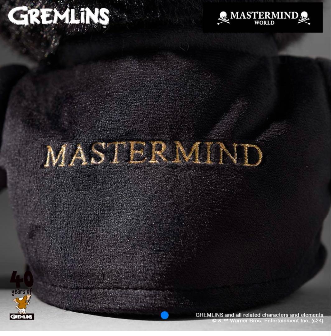 MASTERMIND WORLD✖️GREMLINSぬいぐるみ 40周年　ギズモ