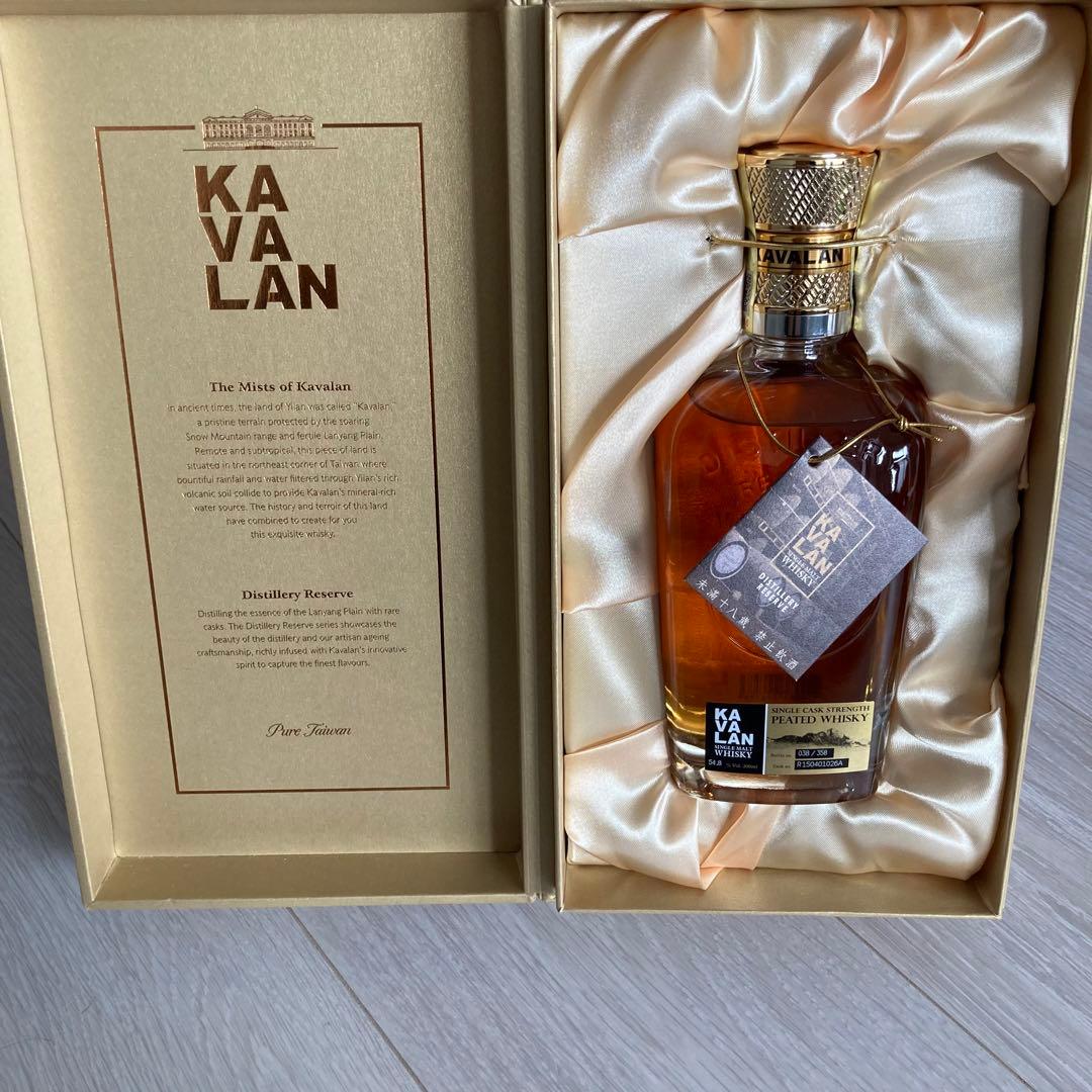 カバラン 蒸留所限定 ピーティカスク シングルモルト 300ml - メルカリ