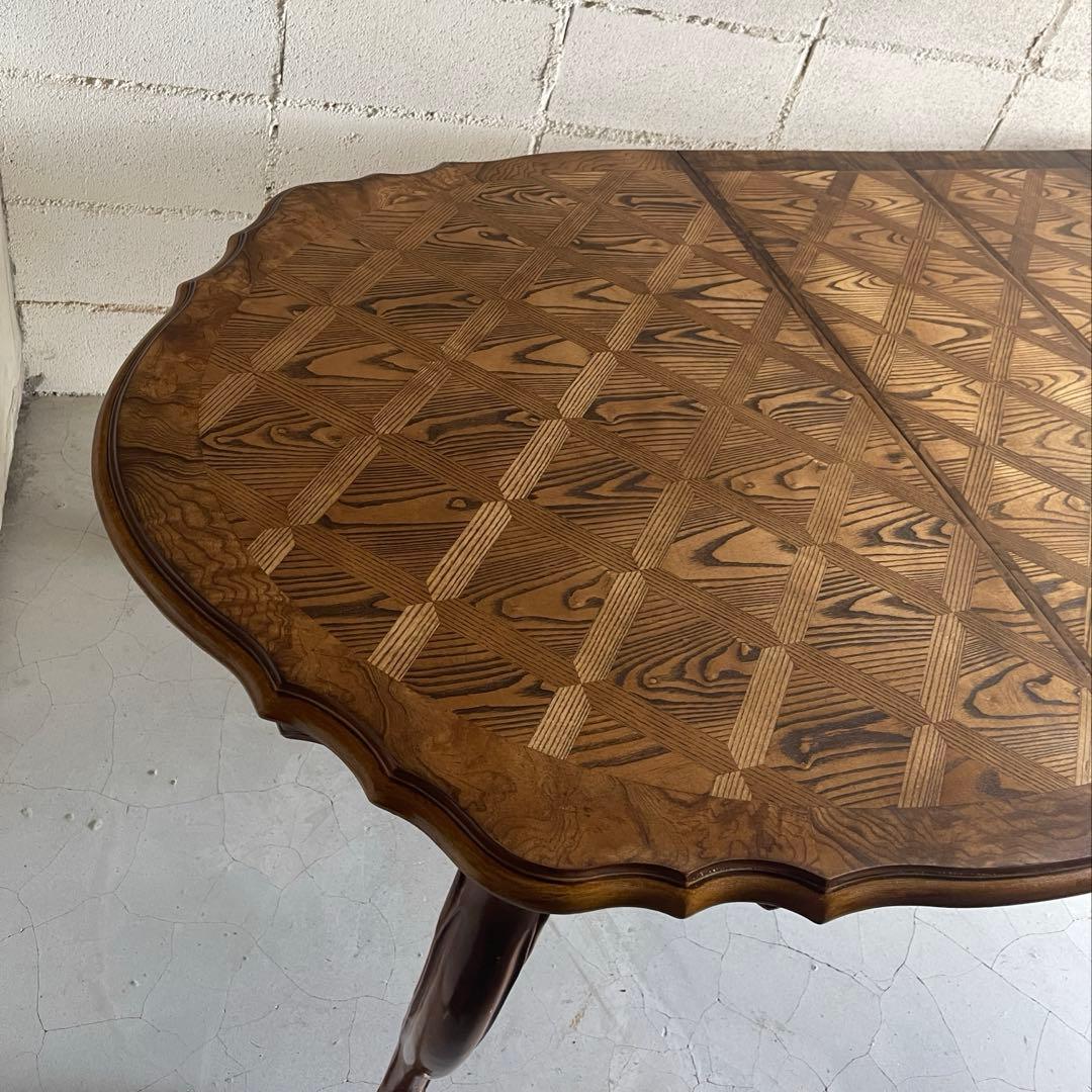 アンティーク　エクステンション ダイニングテーブル