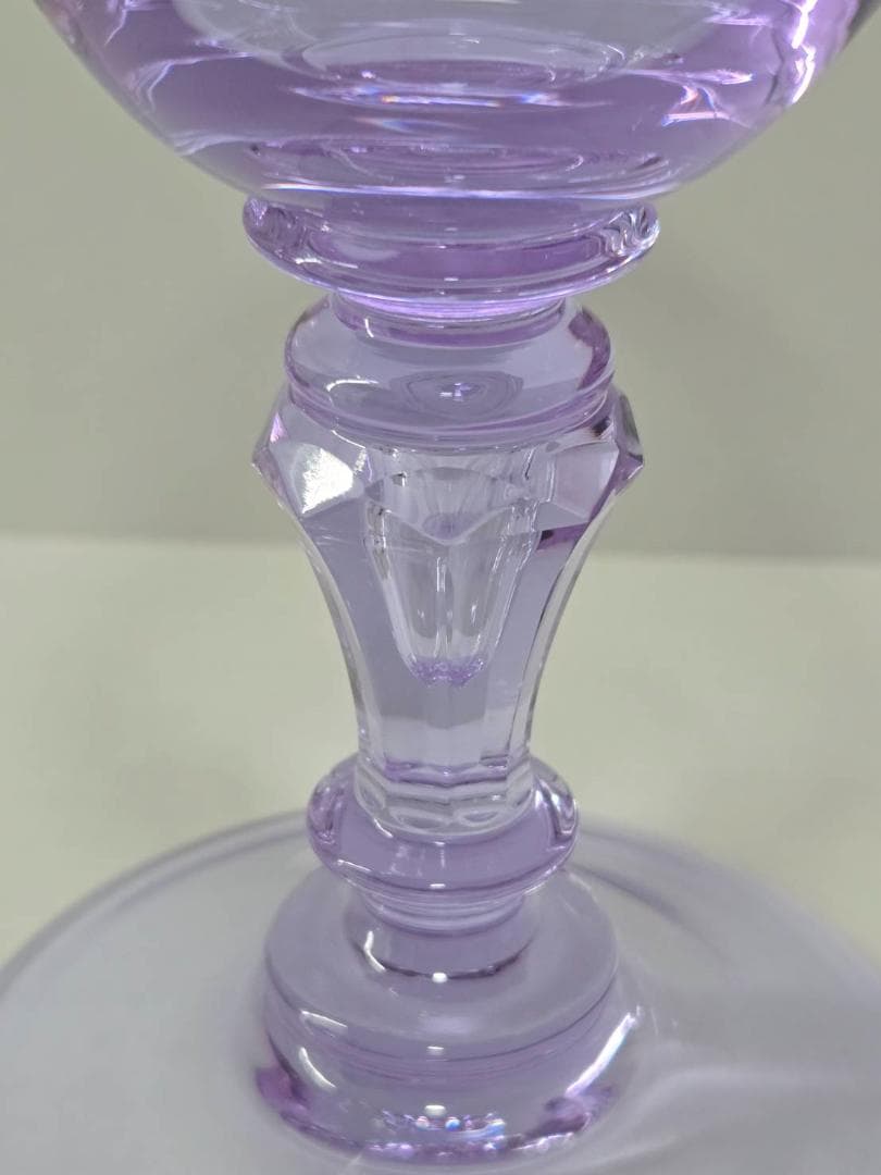 Moser 紫のワイングラス 2個セット モーゼル グラス モーゼル Moser