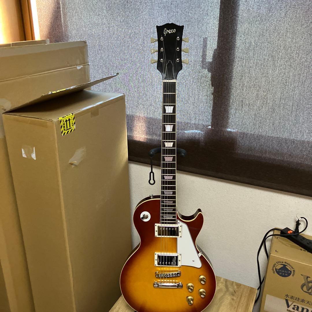 ジャパンビンテージ グレコ グネコ レスポール 音出OK 劇鳴 そこそこ美中古品 ジャパンビンテージ グレコ グネコ レスポール カスタム 音出OK 劇鳴