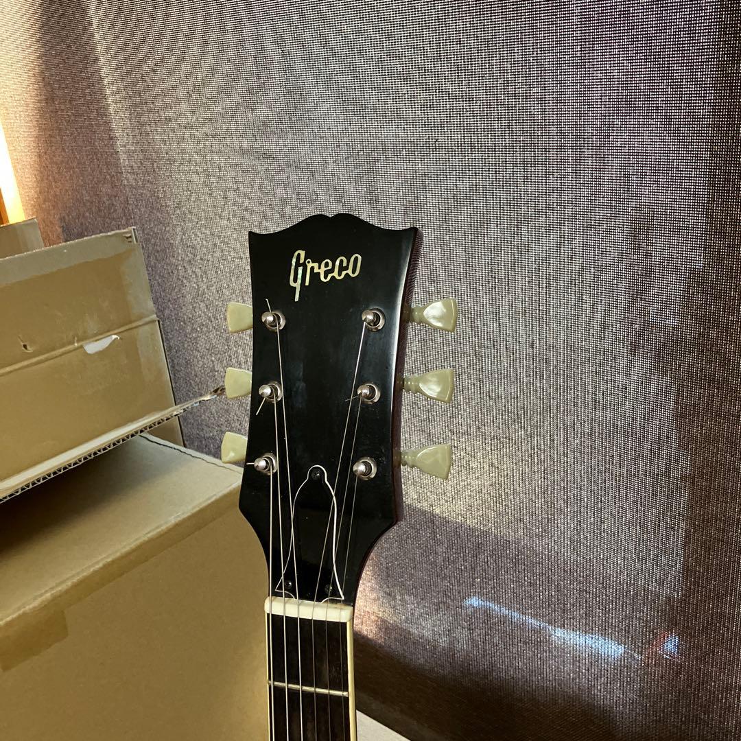 ジャパンビンテージ グレコ グネコ レスポール 音出OK 劇鳴 そこそこ美
