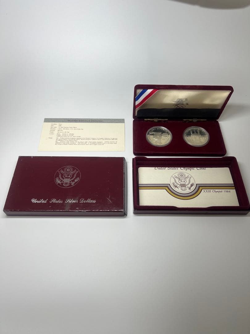 →Gusi←専用1983年・1984年ロサンゼルスオリンピック記念セット