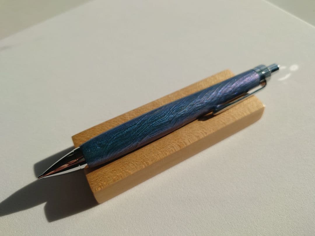 欅 シャープペンシル 浮造り 新うるし 変わり漆 拭き漆 ケヤキ 変わり杢